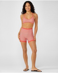 Lorna Jane - Coucou Gingham Sports Bra