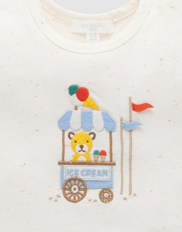 Purebaby - Ice Cream Cart Set -Kids-Babies