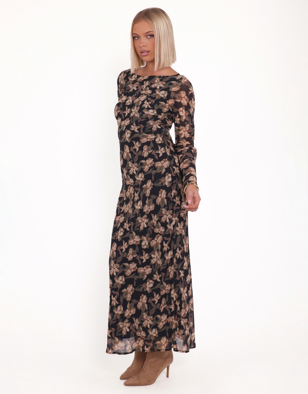 Petal & Pup - Joran Midi Dress - Fired Bloom