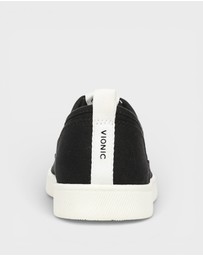 Vionic - Cyan Slip-On Casual Sneaker - Black