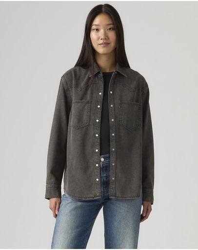 Chipped Black Oyster Top