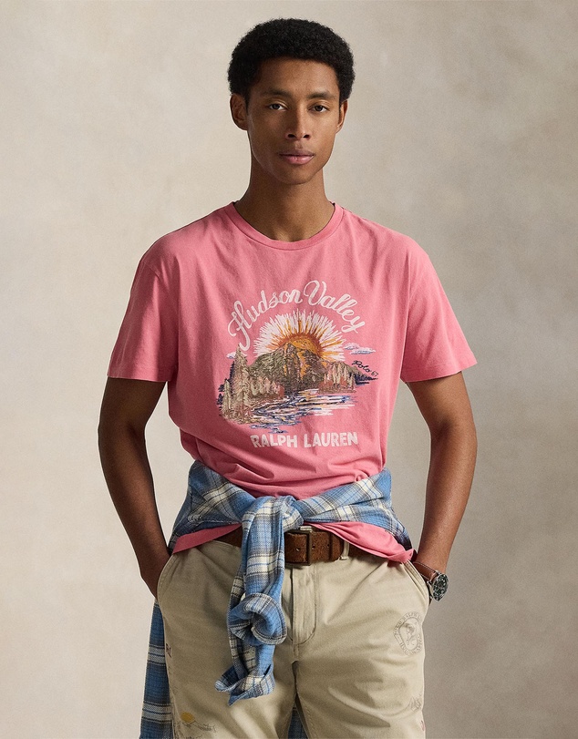 Polo Ralph Lauren - Classic Fit Jersey Graphic T-Shirt - ICONIC EXCLUSIVE