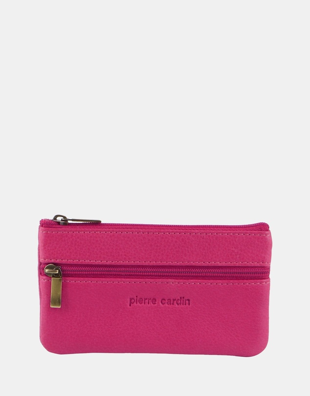 Pierre Cardin - Pierre Cardin Leather Coin Purse/Key Holder