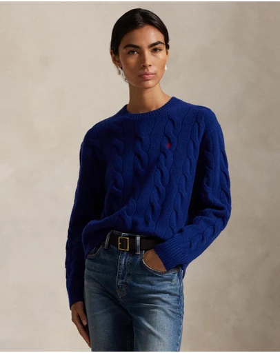 Polo Ralph Lauren - Cable-Knit Wool-Cashmere Sweater