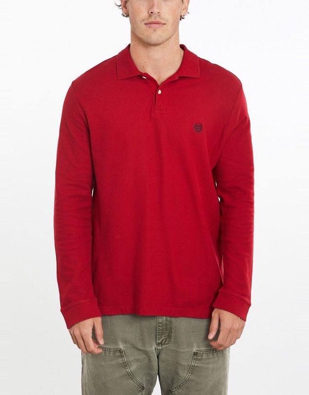 Vintage by The Real Deal - Pre Loved - Vintage Chaps Ralph Lauren Long Sleeve Polo Shirt