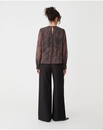 Forcast - Sonia Gathered Neck Top