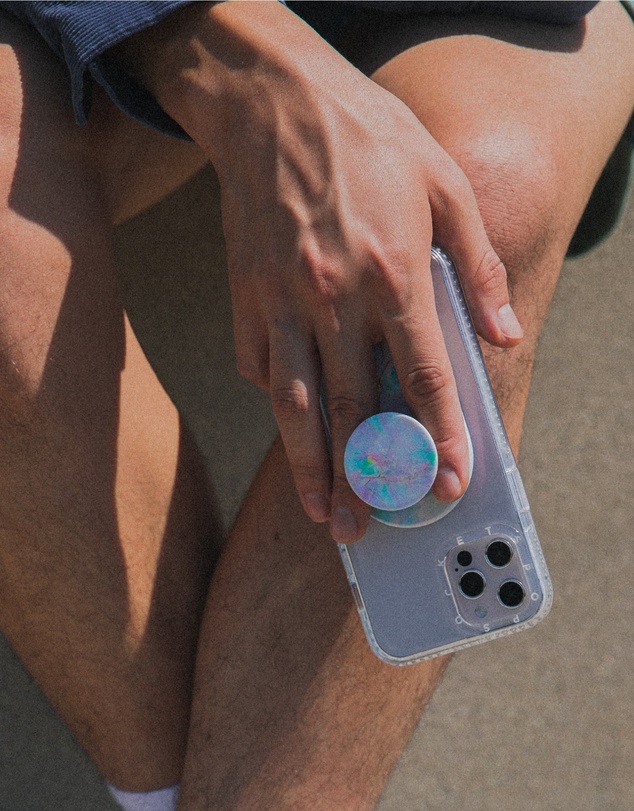 PopSockets - POPCASE MagSafe iPhone 13 Pro Protective Phone Case & Phone Grip Holder