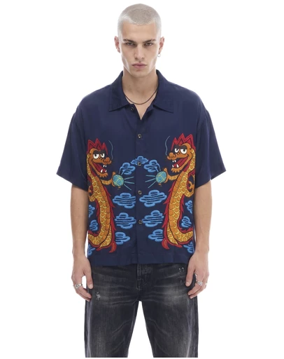 THE TALES - Lucky Dragon oversized Shirt