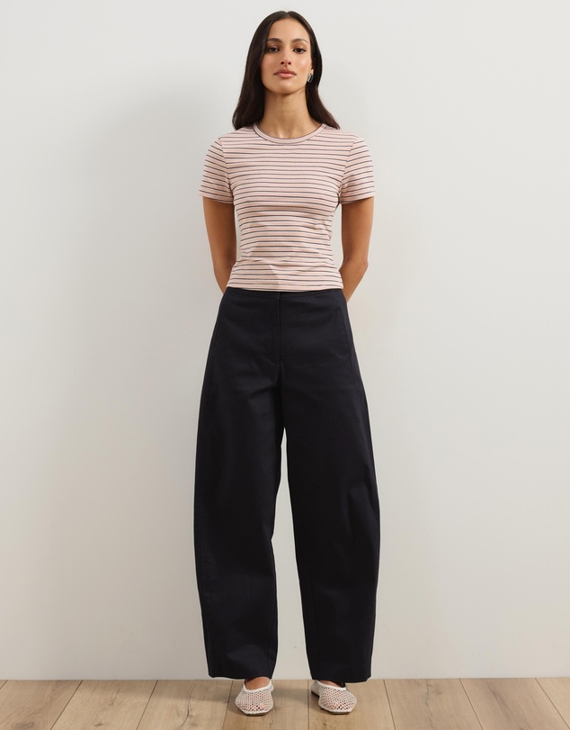 Atmos&Here - Elena Barrel Leg Pants