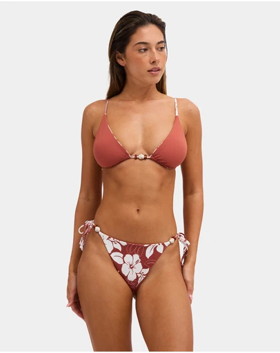 Roxy - Womens The Mo Revo Tiki Tri Bikini Top
