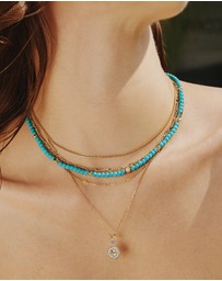 Ania Haie - Ania Haie Gold Filia Curb Chain Necklace