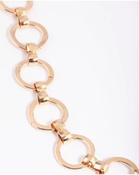 Lovisa - Gold Circular Link Belt