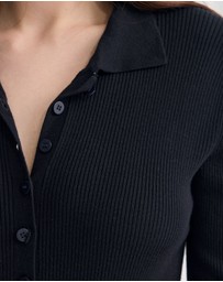 Oxford - Onyx Ribbed Bodysuit