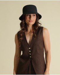 Morgan & Taylor - Ryle Bucket Hat in Black