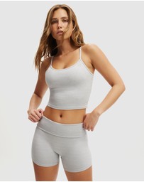 Cotton On Body Active - Ultra Soft Roll Over Shortie Shorts