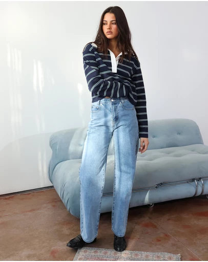 Madison The Label - Ryland Rugby Top