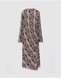& Other Stories - Gathered Midi Dress