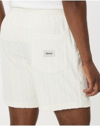 Rhythm - Stripe Jacquard Jam Shorts - ICONIC EXCLUSIVE