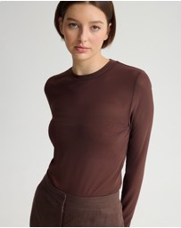 Oxford - Camilla Mesh Top