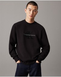 Calvin Klein Jeans - Chenille Monogram Sweatshirt