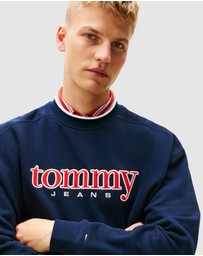 Tommy Jeans - 90s Texture Graphic Crew Sweatshirt