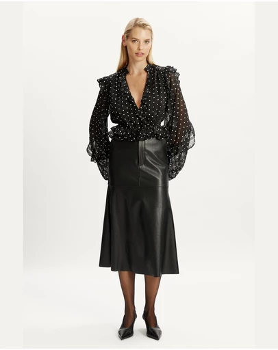Bardot - Kindra Vegan Leather Skirt