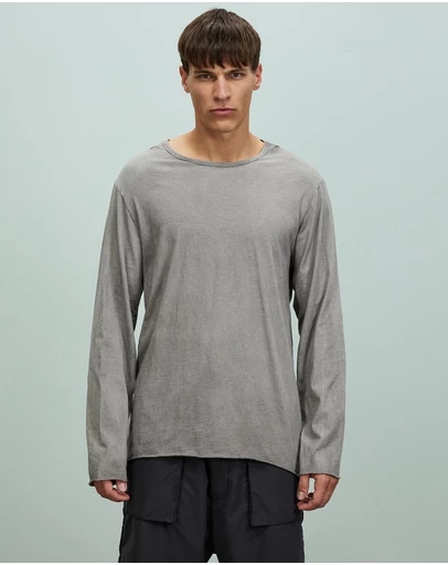 Surrounded By Ghosts - The Trona Cotton Long Sleeve Tail T-Shirt