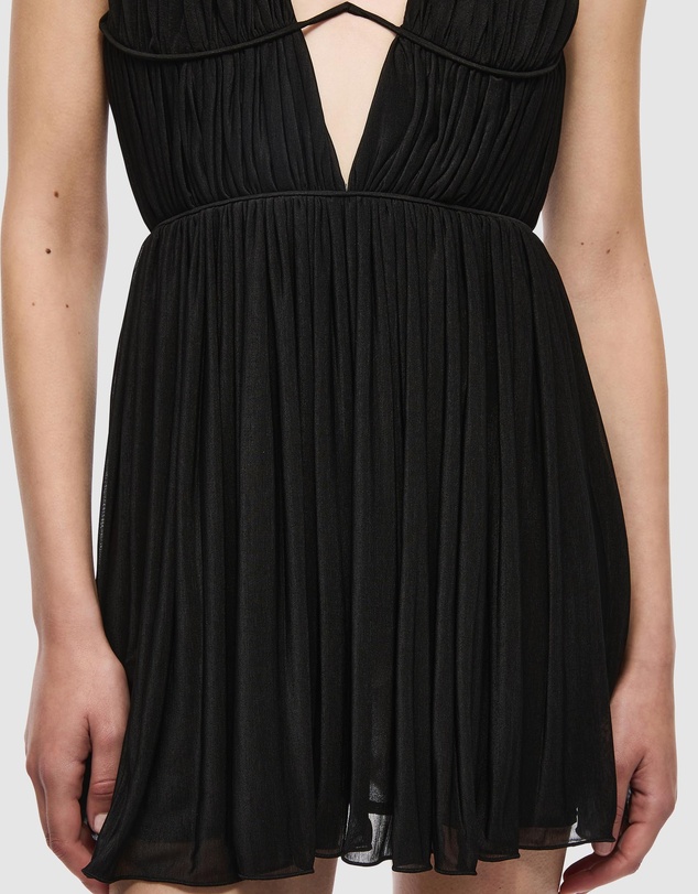 MISHA - The Flounce Jersey Mini Dress