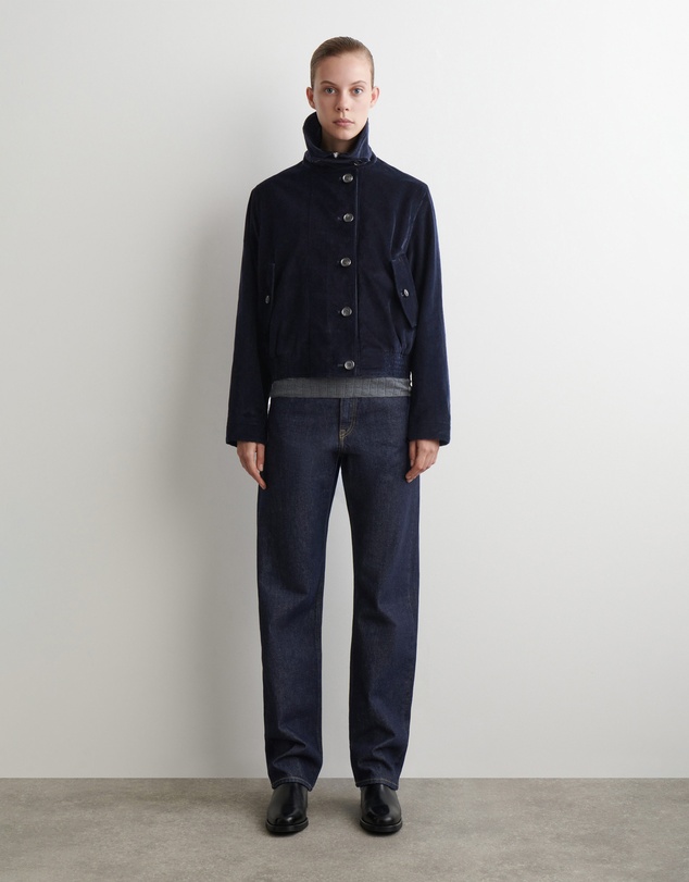COS - Corduroy Funnel-Neck Jacket