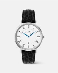 Daniel Wellington - Classic 40mm Roman Numerals Date Croc Belly