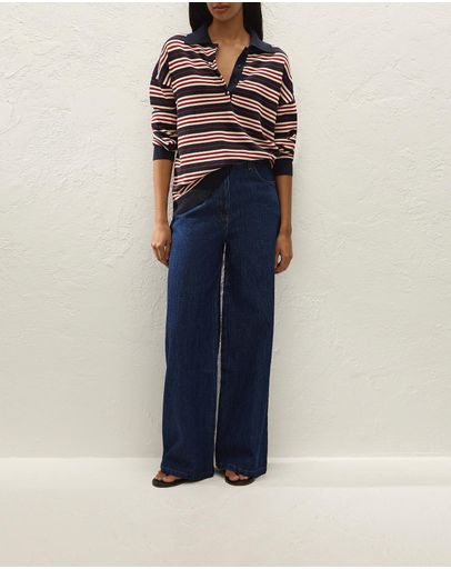 Cila Stripe Navy