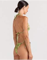 Poolside Paradiso - Tropico Slide String Tie Bikini Bottom - Margarita