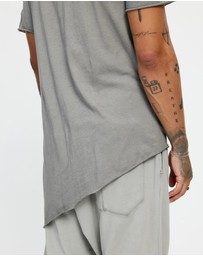 Surrounded By Ghosts - The Coltan Cotton Asymmetrical Tail T-Shirt