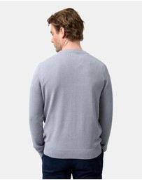 Brooksfield - Crew Neck Knit Boucle