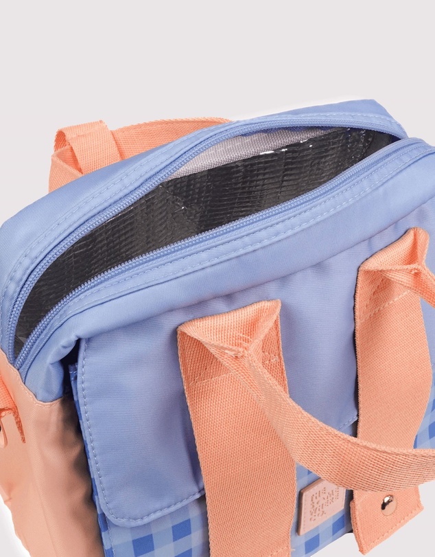 The Somewhere Co - Blueberry Jam Colourblock Lunch Tote