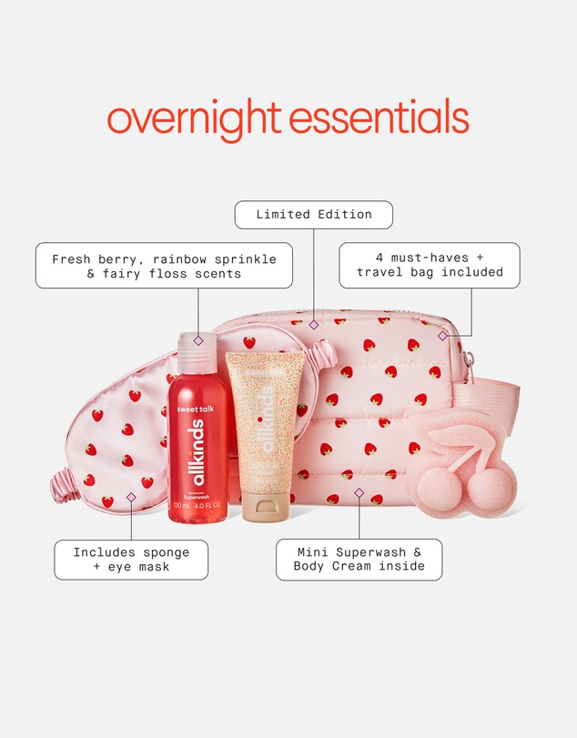 Allkinds - Very Berry Overnight Set