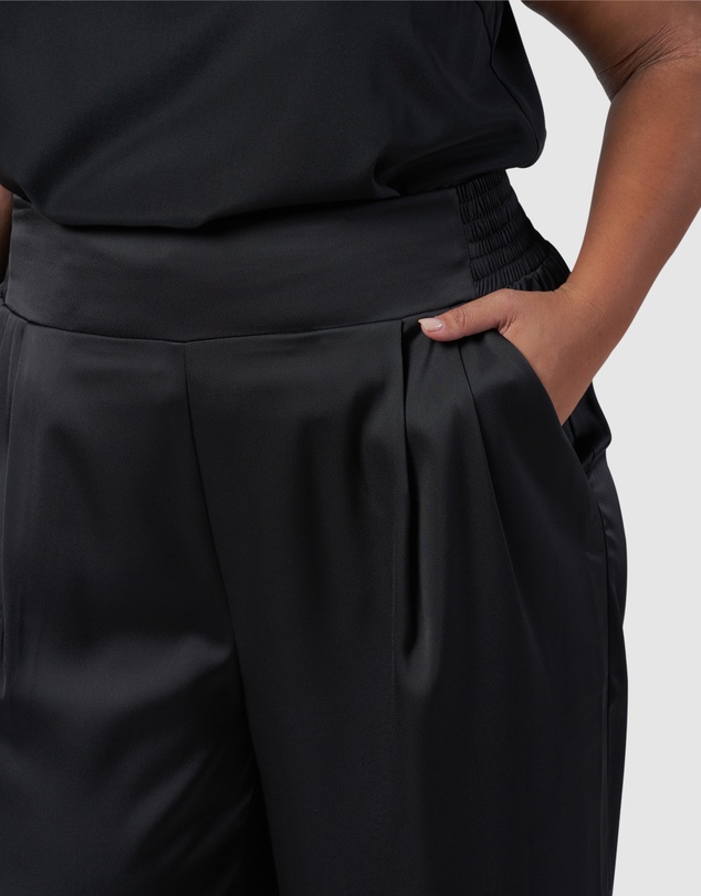 Pink Dusk by Curve Project - Last Time Satin Pants
