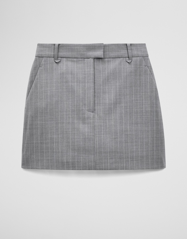 Country Road - Pinstripe Mini Skirt
