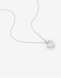 Michael Hill - Diamond Accent Heart locket in Sterling Silver