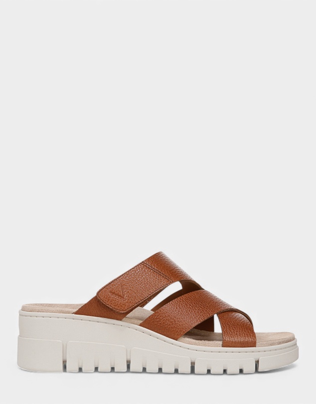 Vionic - Uptown Sunset Wedge - Tan