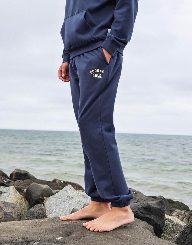 Skwosh - Good As Gold Sweat Pant in Navy