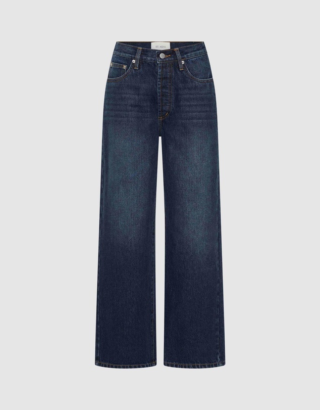 St. Agni - Canvas Classic Mid Rise Jeans