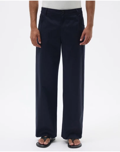 AERE - Lane Soft Barrel Trouser