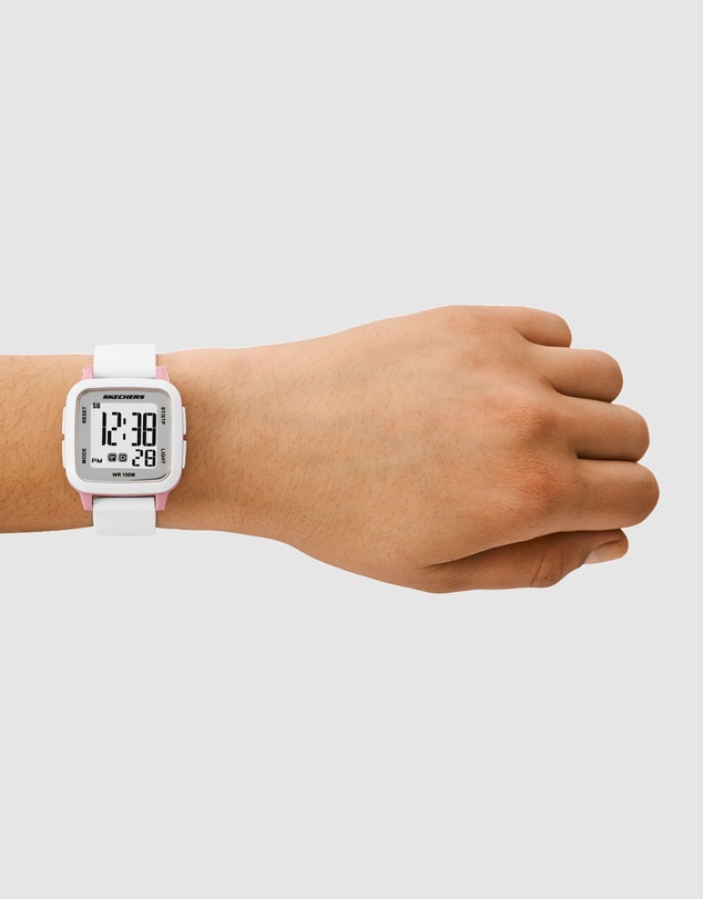 Skechers - Holmby White Digital Watch