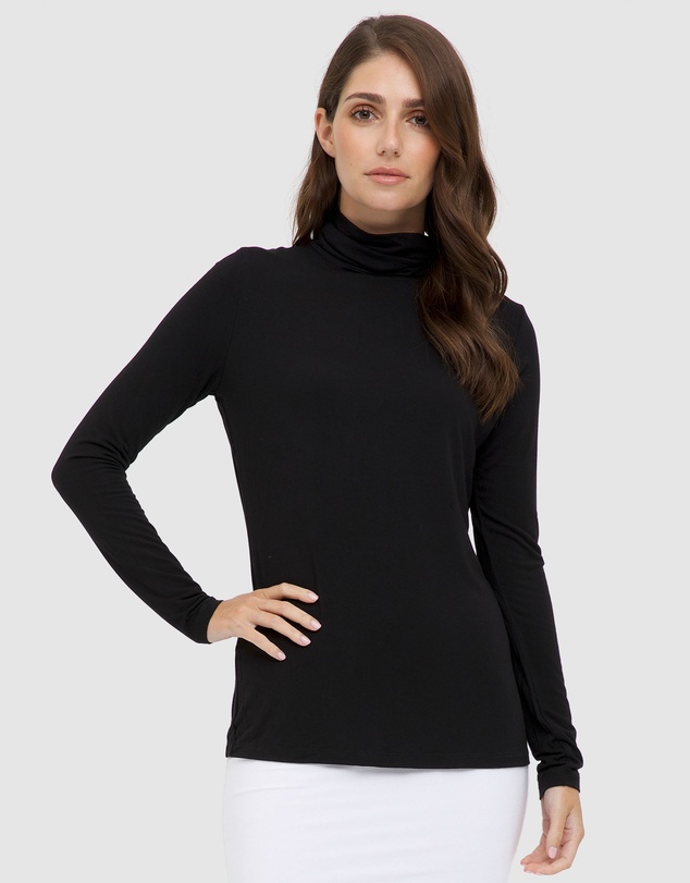 Bamboo Body - Bamboo Turtleneck Top