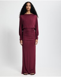 Lover - Carmen Cowl Back Maxi Dress
