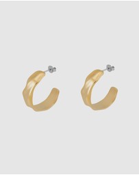 Skagen - Moderne Stak Gold Earring