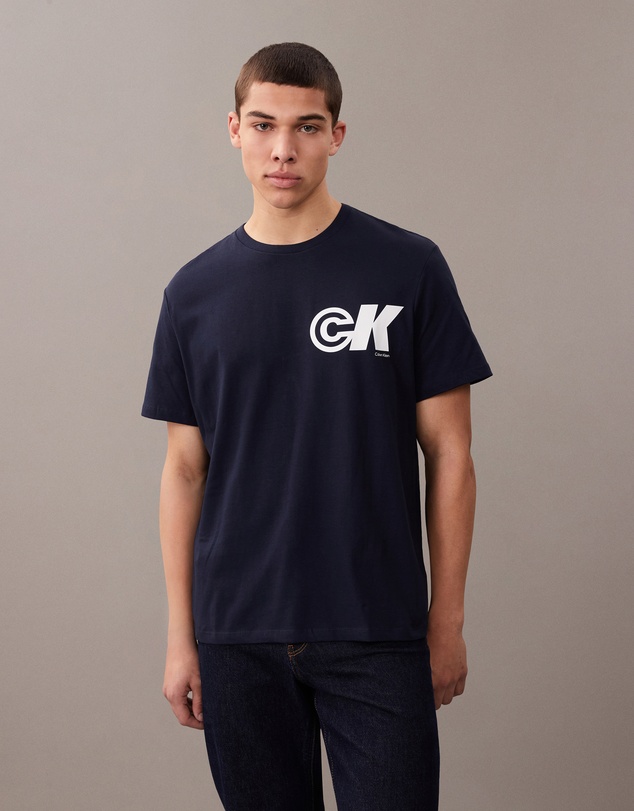 Calvin Klein Jeans - Sport Monogram Logo Graphic Classic T-Shirt