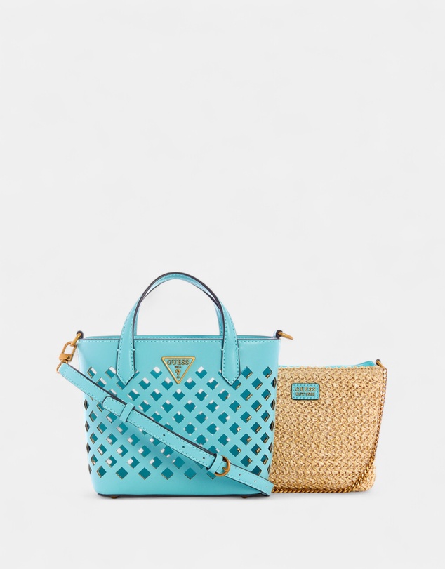 GUESS - Aqua Mini Tote Bag