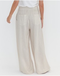 ALEXANDRA - Teri Pants Stone